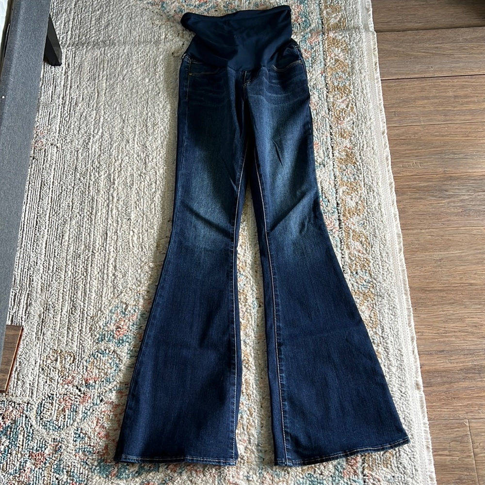 Articles of Society Maternity Flare Jeans